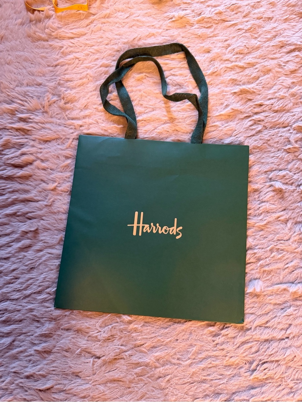 AUTHENTIC BRAND NEW HARRODS SHOPPING BAG